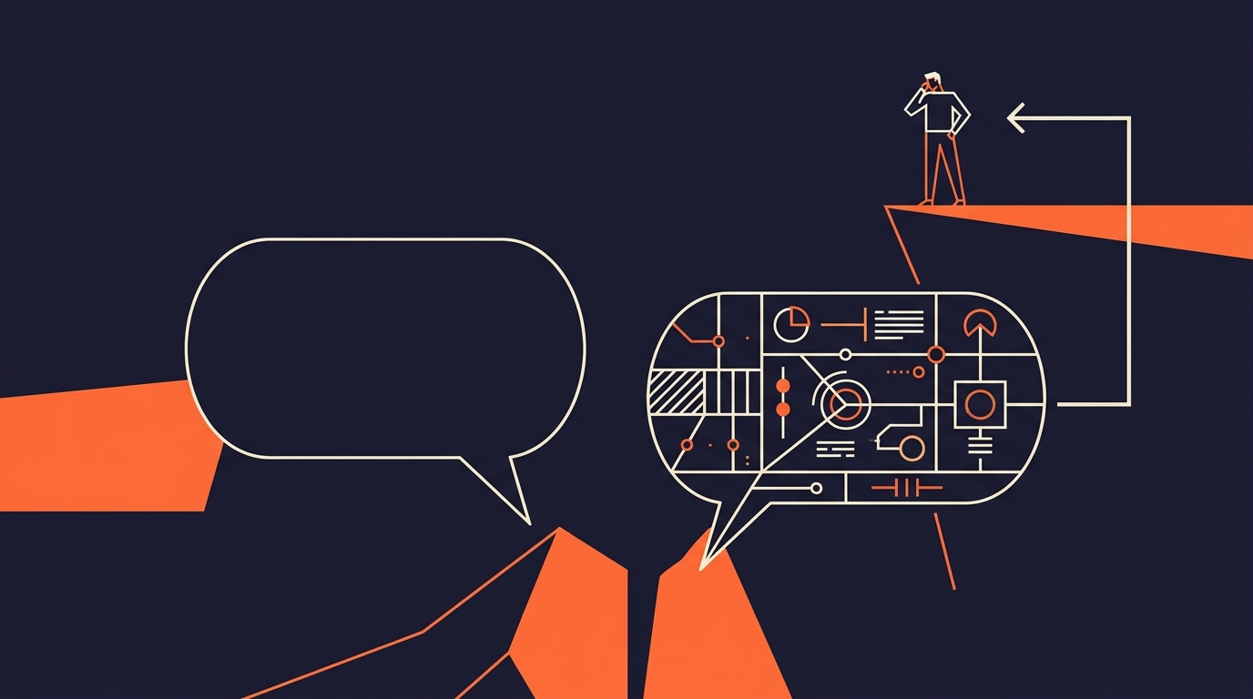 Two message shapes, one vague and ignored, one detailed and answered